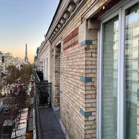 Apartment Duplex Avec Vue Sur La Tour Eiffel